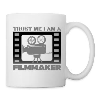 Ich bin ein Filmmacher - T-shirt cinéaste - Mug blanc - blanc - Droite