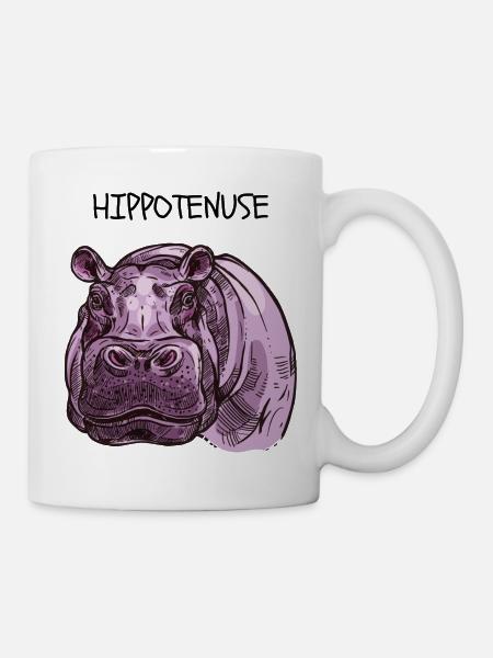 Hippo - Tasse - Weiß