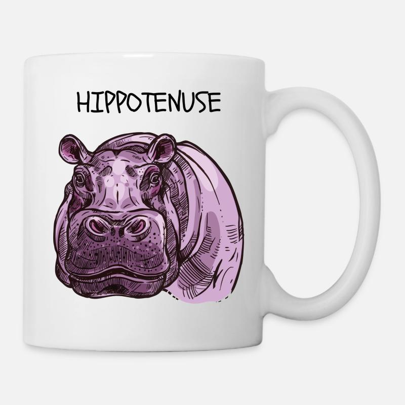 Hippo - Tasse - Weiß