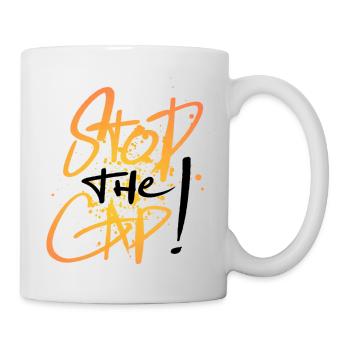 Stop The Cap ! Only One Place - Mug - white - Right