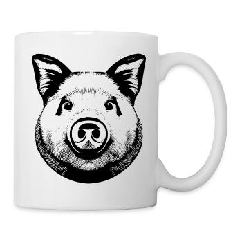 pig sweet pigs pigs animal animals 19 - Mug - white - Right