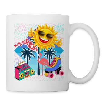 Florida, Vereinigte Staaten von Amerika - Tasse - Weiß - Rechts