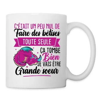 I'm going to be a big sister - Mug - white - Right