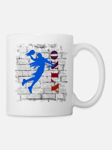 Basketball - Tasse - Weiß