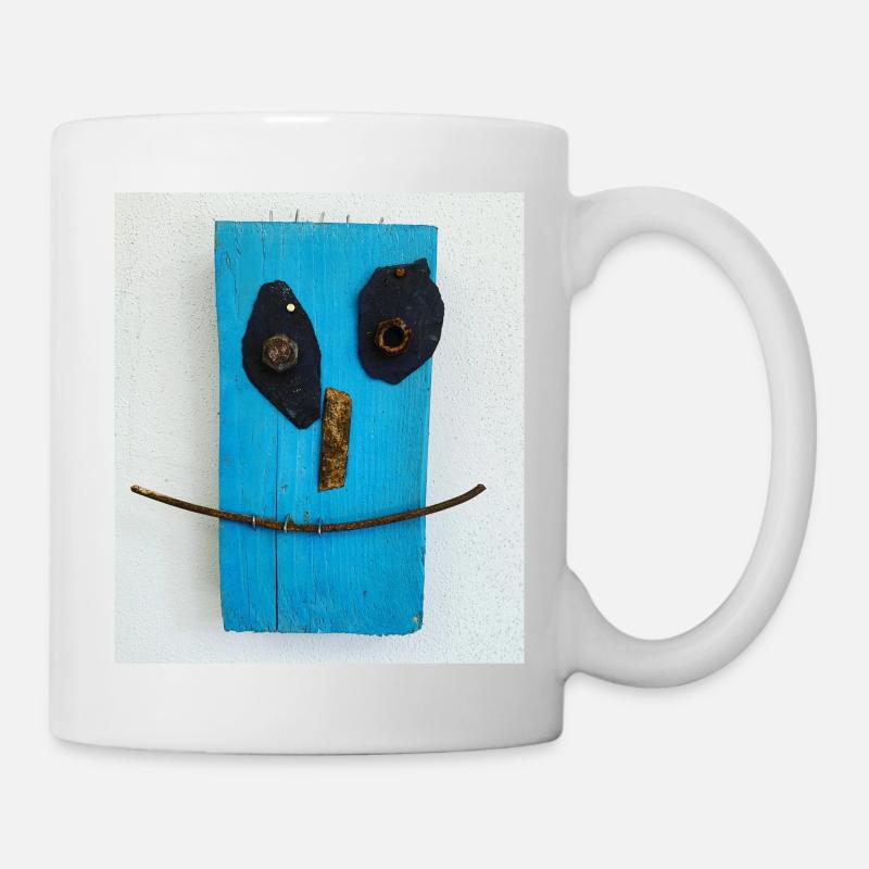HAPPY - Tasse - Weiß