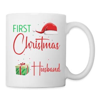 Premier Noël avec mes couples de nouveaux maris. - Mug blanc - blanc - Droite