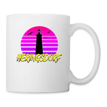 Heringsdorf 80s - Tasse - Weiß - Rechts