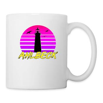 Ahlbeck 80s - Tasse - Weiß - Rechts