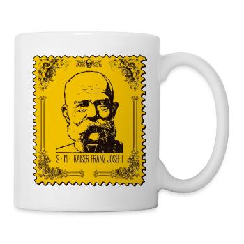 Seine Majestät Kaiser Franz Joseph I - Tasse - Weiß - Rechts