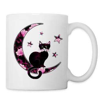 Cat - Mug - white - Right
