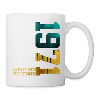 55E ANNIVERSAIRE ÉDITION LIMITÉE 1971 - Mug blanc - blanc - Droite