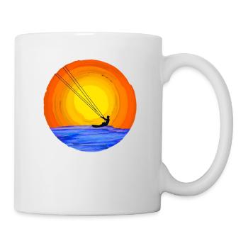 Kite surving - Mug - white - Right