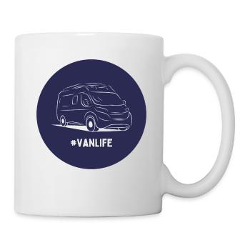 Van Life Travel Patch - Mug - white - Right