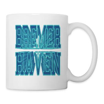 Bremerhaven Deutschland Stadt 3D Schrift Skyline - Tasse - Weiß - Rechts