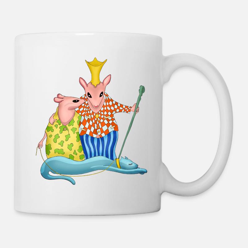 The Queen and the Mouse King - Mug - white