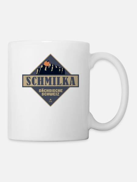 sächsische Schweiz Schmilka - Tasse - Weiß