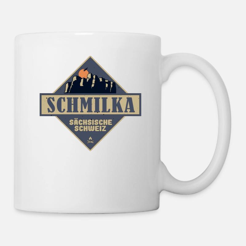 sächsische Schweiz Schmilka - Tasse - Weiß