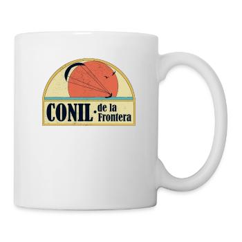 Kitesurfing Conil de la frontera - Mug - white - Right