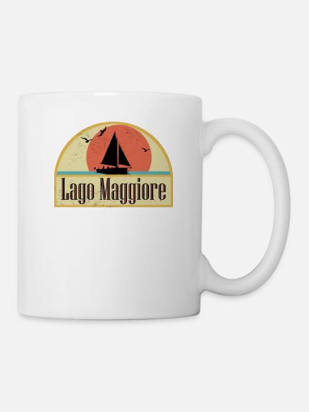 Lago Maggiore - Tasse - Weiß