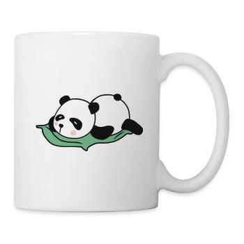 L'argent ne fait pas le bonheur dormir oui humour - Mug blanc - blanc - Droite