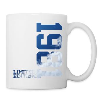 ÉDITION LIMITÉE 45E ANNIVERSAIRE 1981 - Mug blanc - blanc - Droite