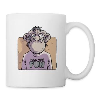 Have More Fun - Kop/krus - hvid - Højre