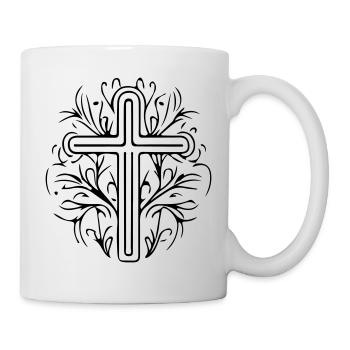 Cross Symbol - Mug - white - Right