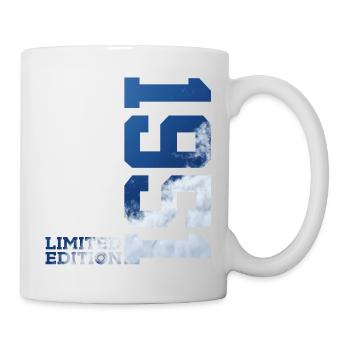 ÉDITION LIMITÉE 75E ANNIVERSAIRE 1951 - Mug blanc - blanc - Droite