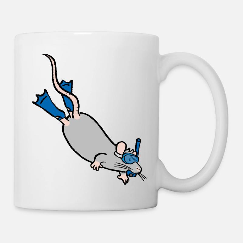 Scuba Colin - Mug - white