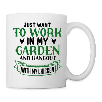Hobby gardeners, fruit and vegetable gardeners - Mug - white - Right
