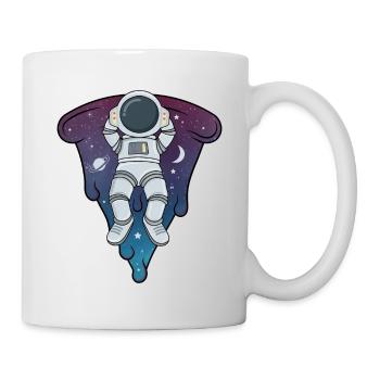 astronaut pizza,astronomy Space Solar System - Mug - white - Right