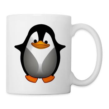 Penguin Cartoon Cute Pengu Animal Funny Comic 8 - Mug - white - Right