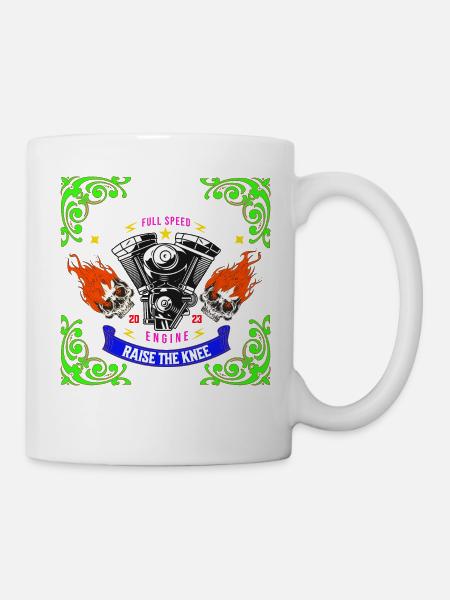 LEGENDEN STERBEN NIE - Tasse - Weiß