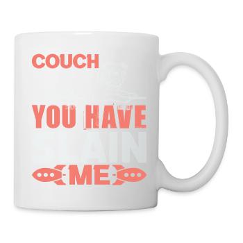 CANAPÉ TU M’AS TUÉ - Mug blanc - blanc - Droite