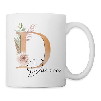 Danica! Name Boho - Tasse - Weiß - Rechts