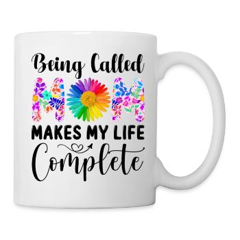 J’adore qu’on m’appelle maman - Mug blanc - blanc - Droite