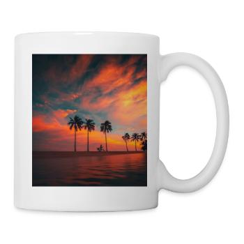 Captivating Sunsets: Beauty of Nature on Display - Mug - white - Right