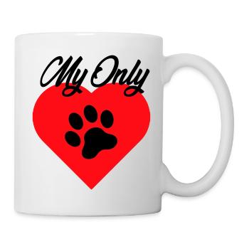 MY ONLY LOVE PET 2 - Tasse - Weiß - Rechts