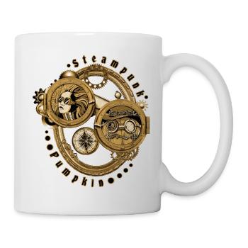 Steampunk Pumpkin - Mug - white - Right