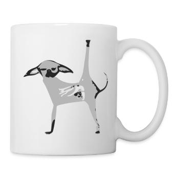 Cosmo, der Graue Chiwawa - Tasse - Weiß - Rechts