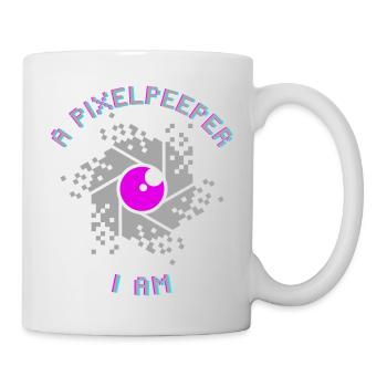 Ein Pixelpeeper, der ich bin - Tasse - Weiß - Rechts