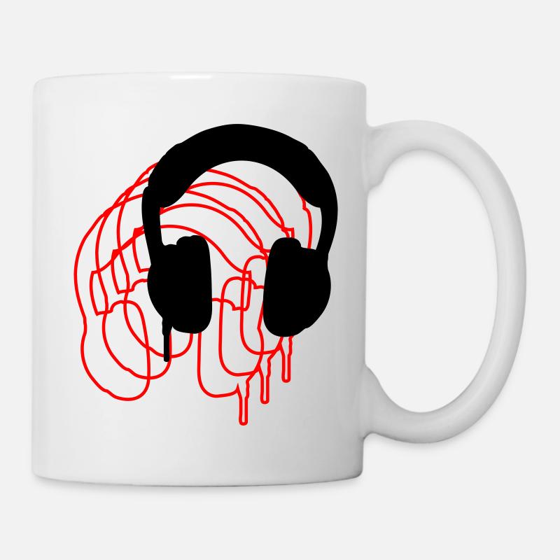 Casque - Mug blanc - blanc