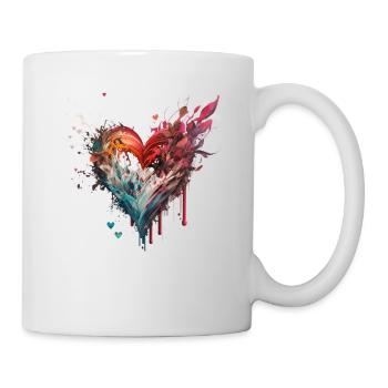 Liebe - Tasse - Weiß - Rechts