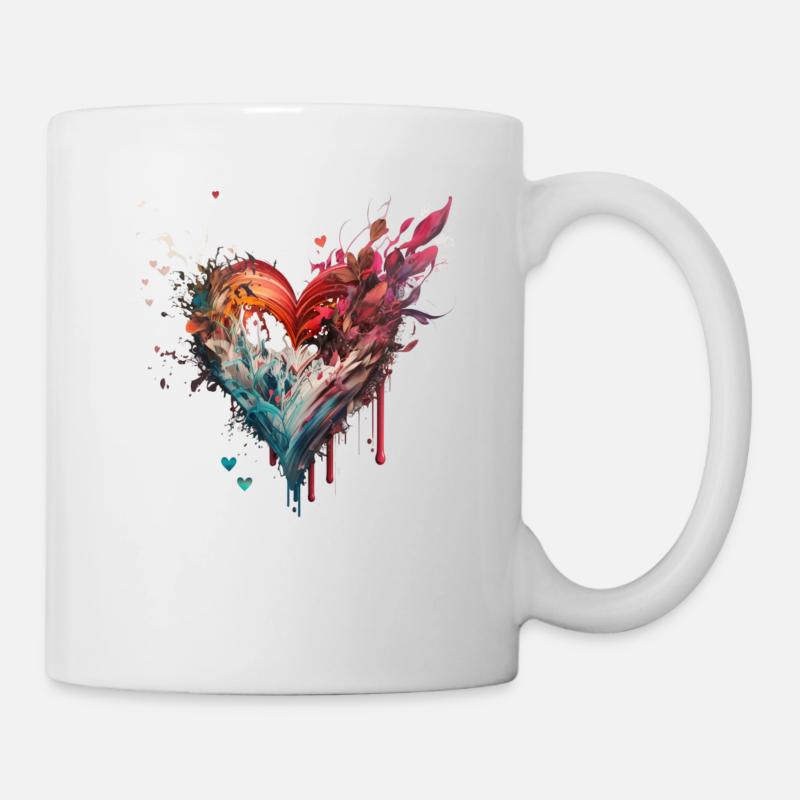 Liebe - Tasse - Weiß
