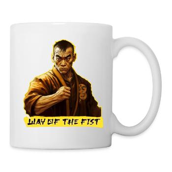 Way of the Fist I Man Martial Arts Honor Way Fist - Mug - white - Right