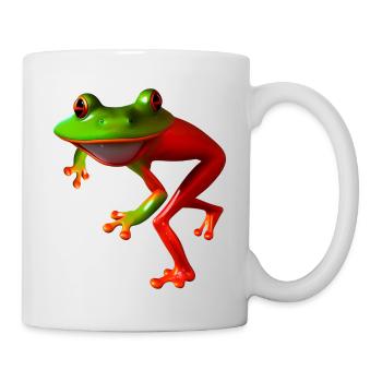 Frog bent free - Mug - white - Right