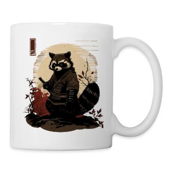 Baka Racoon 1 - Mug - white - Right