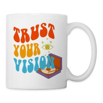 Trust Your Vision Turntable - Tasse - Weiß - Rechts