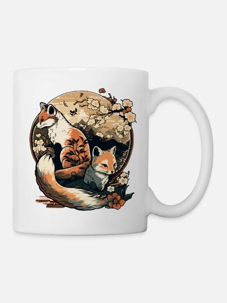 FOX 9 - Tasse - Weiß