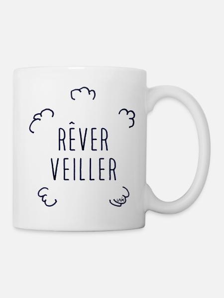 Rêver veiller - Mug blanc - blanc